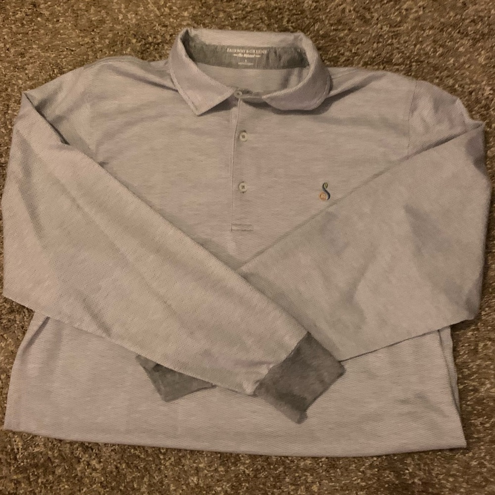 Peter Millar long sleeve polo